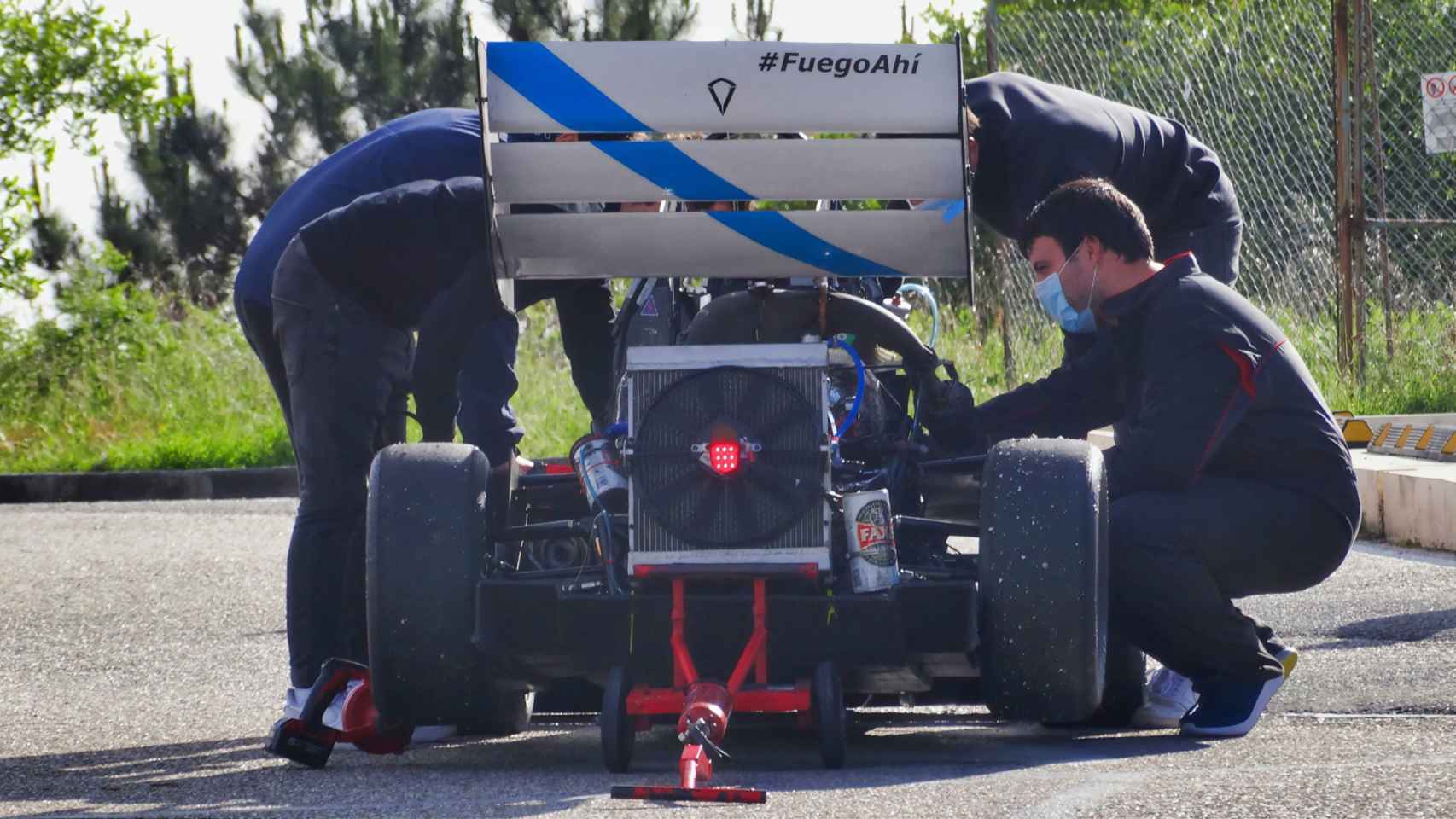 UVigo Motorsport comienza a fabricar el coche con el que volverán a los circuitos europeos