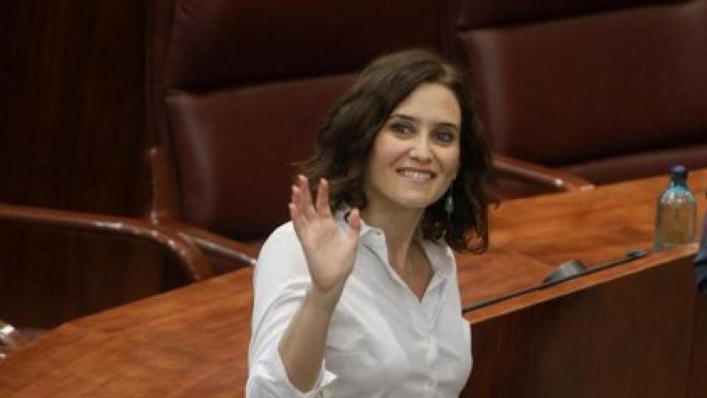 Isabel Díaz Ayuso, presidenta de la Comunidad de Madrid