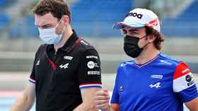 Fernando Alonso analizado el circuito Paul Ricard