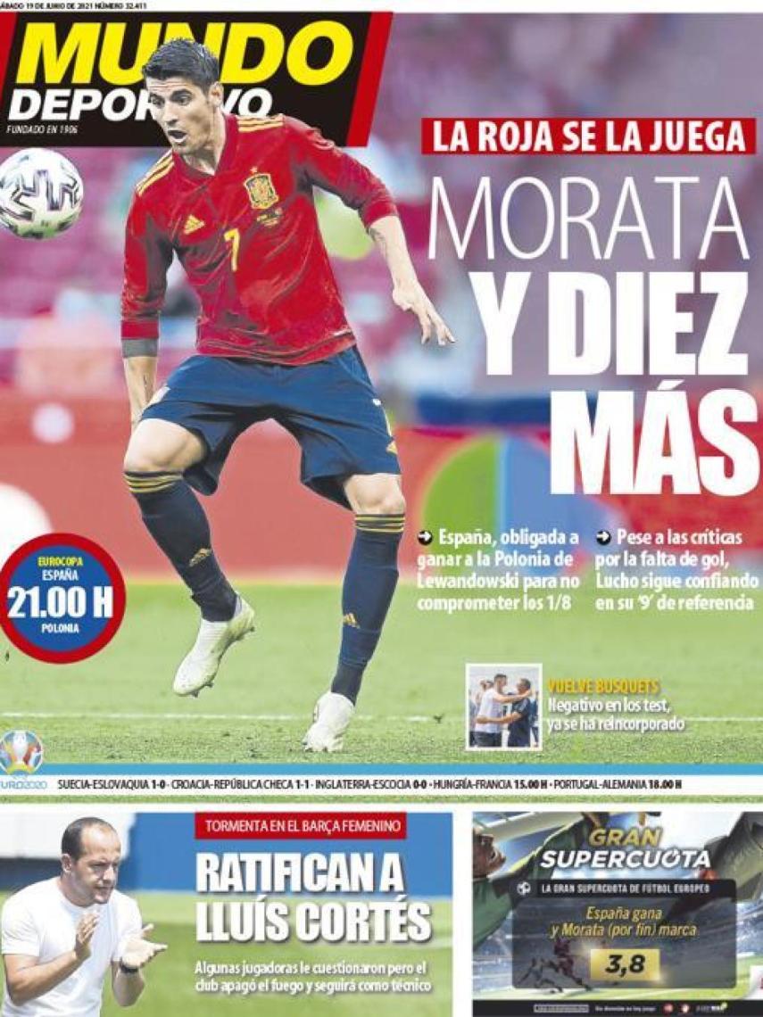 Portada Mundo Deportivo