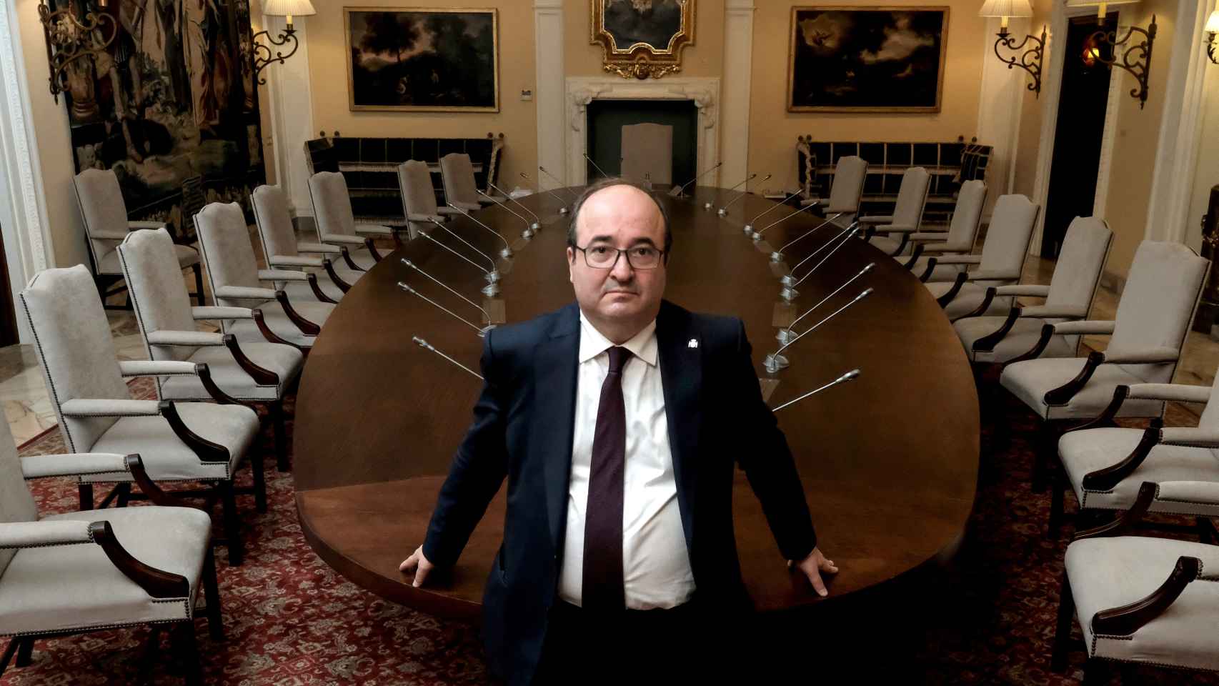 Miquel Iceta, ministro de Política Territorial y primer secretario del PSC.