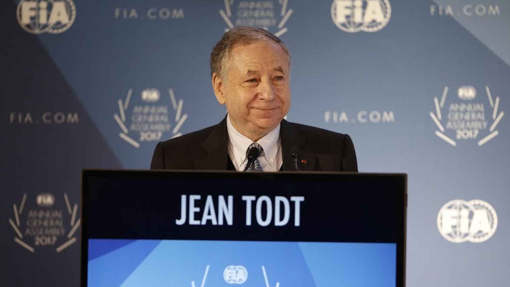 Jean Todt en su etapa como presidente de la FIA