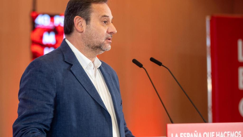 El secretario de Organización del PSOE y ministro de Transporte, José Luis Ábalos.