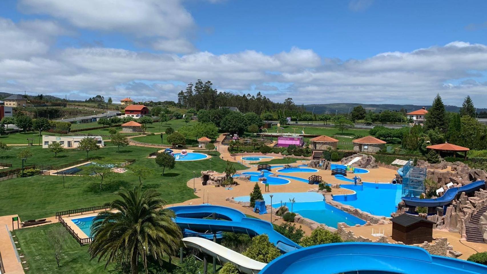 El Aquapark de Cerceda, situado en la provincia de A Coruña.