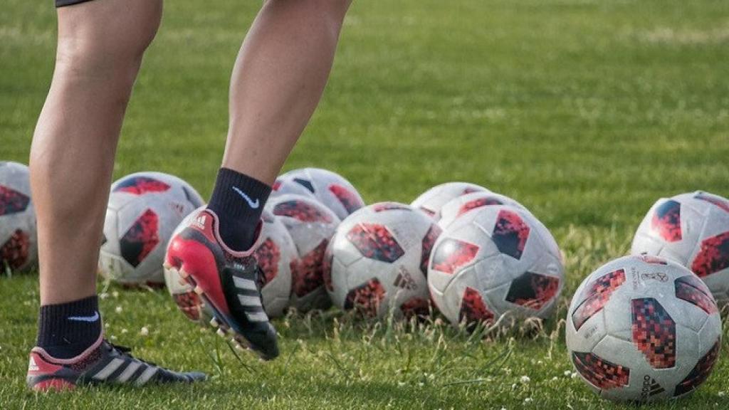 Imagen de archivo de un entrenamiento de fútbol