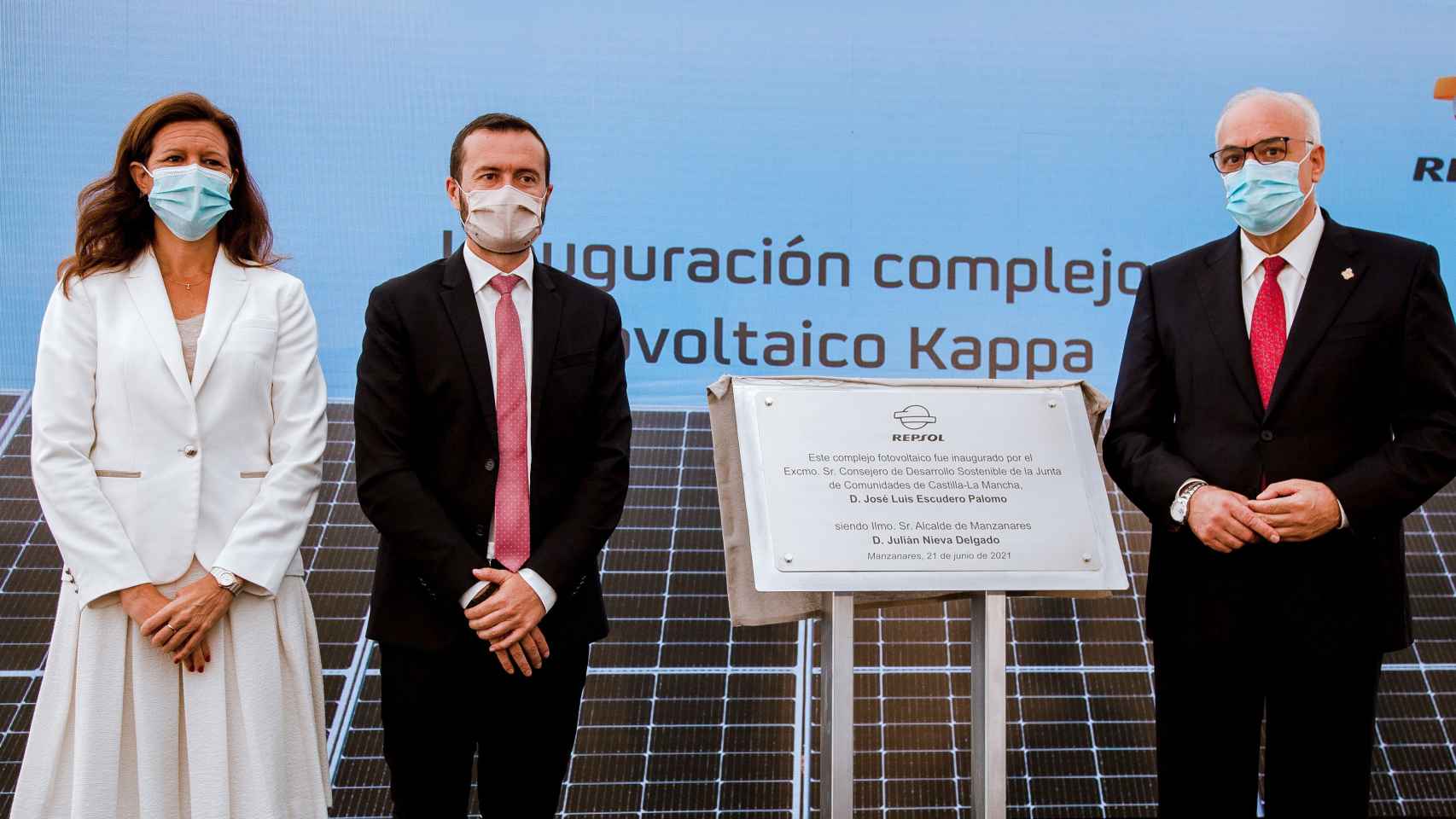 Repsol inaugura en Ciudad Real su primer parque fotovoltaico, de 126 MW por 100 millones