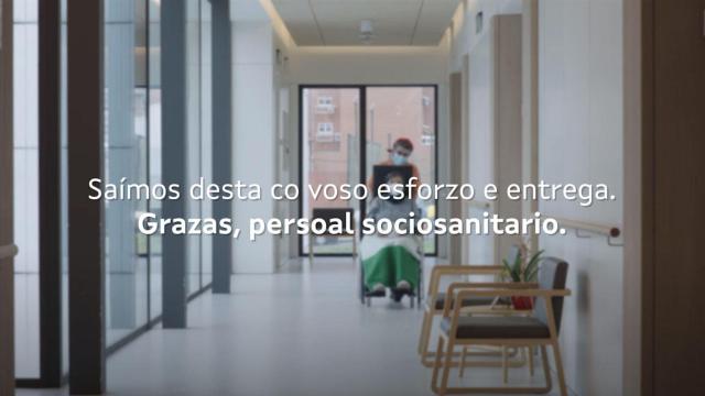 La Xunta de Galicia agradece en un vídeo el trabajo del personal sociosanitario en pandemia