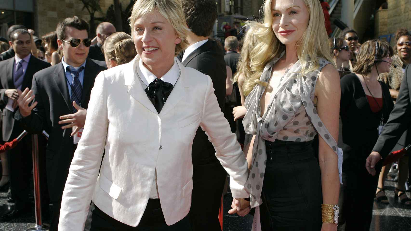 Portia de Rossi y Ellen DeGeneres.
