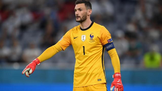 Hugo Lloris, en un partido de la selección de Francia en la Eurocopa 2020