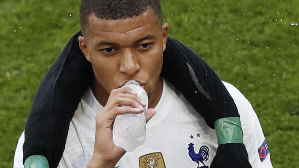 Kylian Mbappé, con la selección de Francia