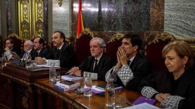 Tribunal que celebró el juicio del 'procés', en una imagen de archivo./