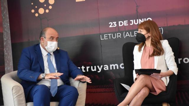 El vicepresidente Martínez Guijarro durante su intervención