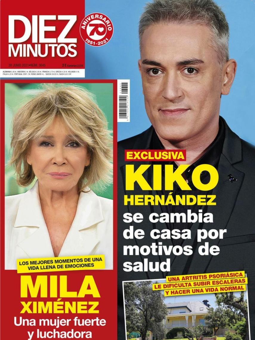 Portada de la revista 'Diez Minutos', del 23 de junio de 2021.