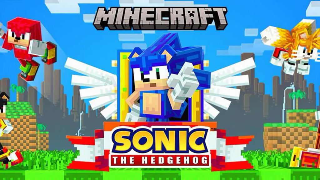 Sonic en Minecraft