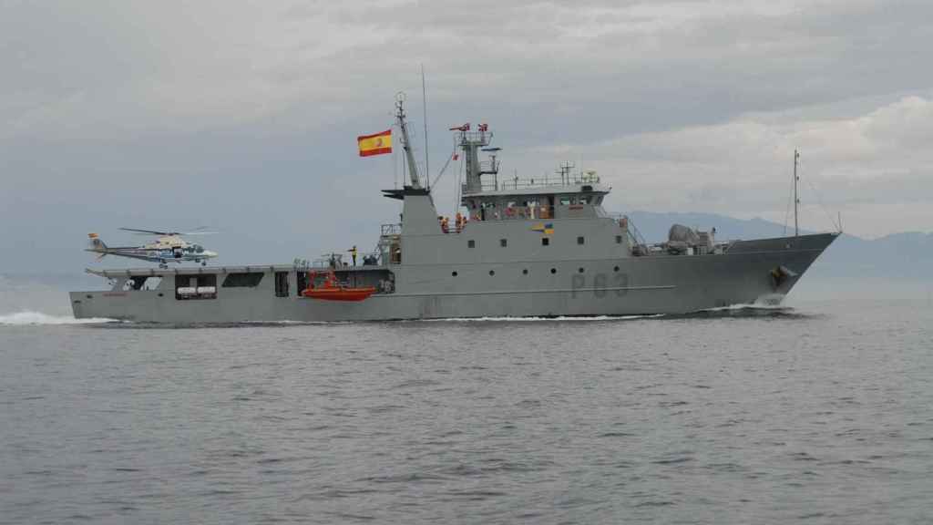 Patrullero de la Armada ‘Arnomendi’.