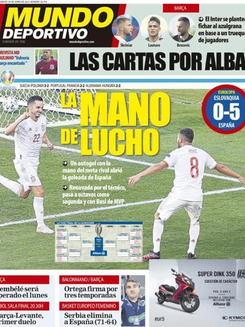 Portada Mundo Deportivo