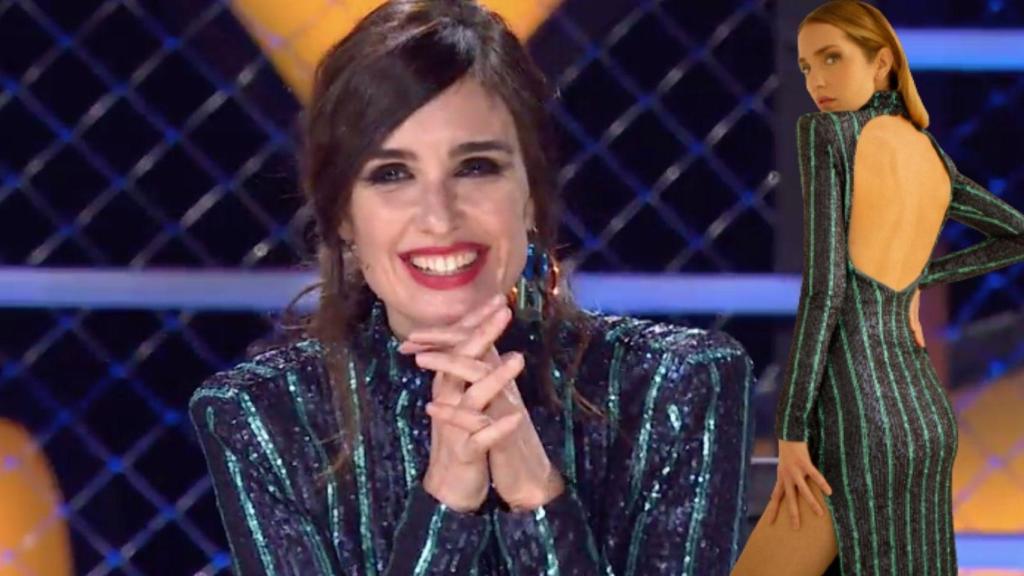 Paz Vega deslumbra con un vestido de lentejuelas ‘made in spain’.