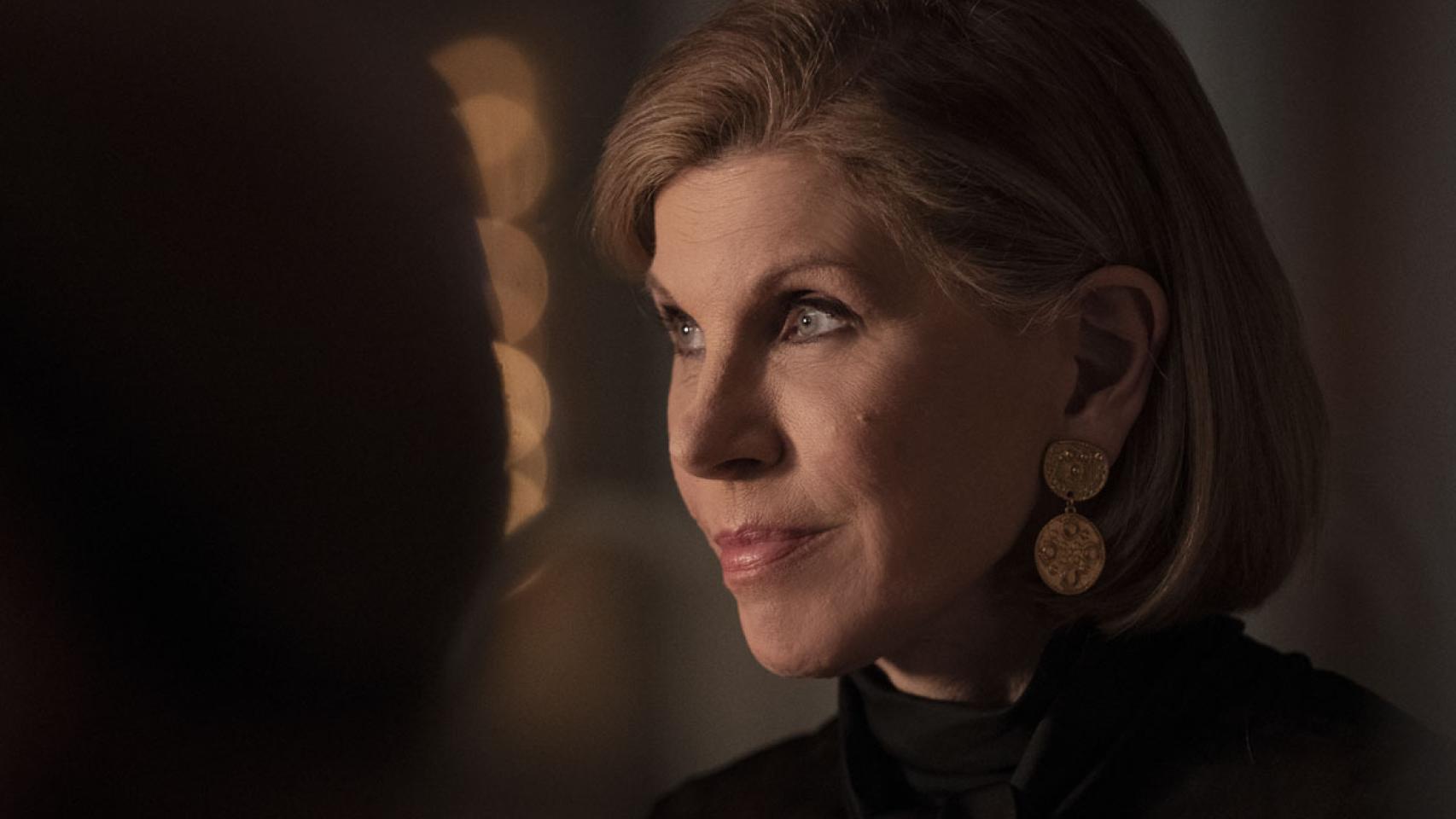 Christine Baranski en el estreno de la temporada 5 de 'The Good Fight'