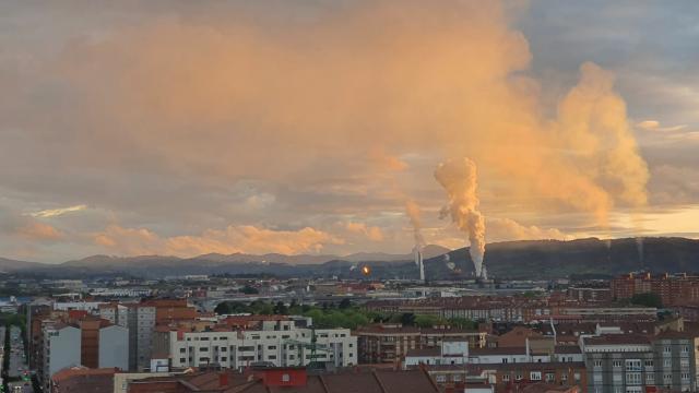 Contaminación en Veriña. Coordinadora ecologista.