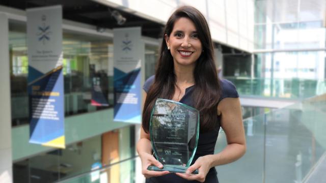 Natalia Falagán Sama, doctora ingeniera agrónoma por la UPCT.