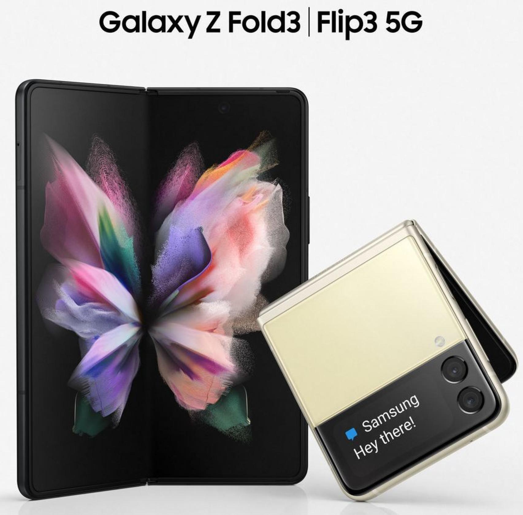 Galaxy Z Fold 3 y Flip 3