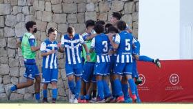 El Deportivo de La Coruña, tendencia nacional por el triunfo del equipo juvenil