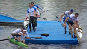 Da comienzo en Galicia la regata de piragüismo más larga de Europa