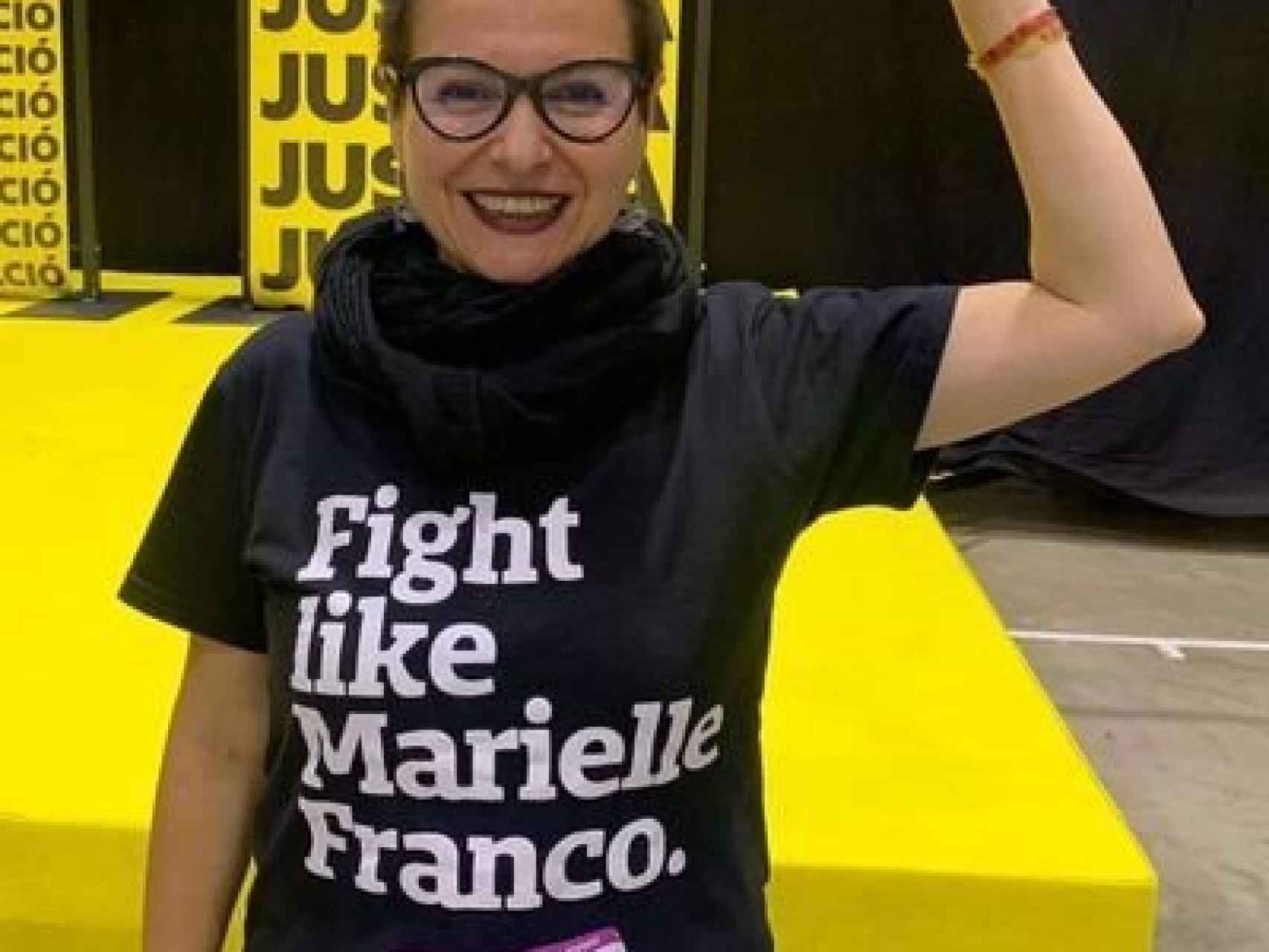 Camiseta en homenaje a Marielle Franco, la activista brasileña asesinada en 2018