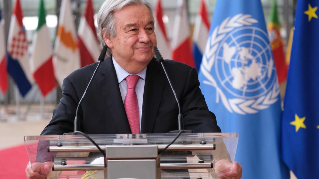 El secretario general de Naciones Unidas, Antonio Guterres.