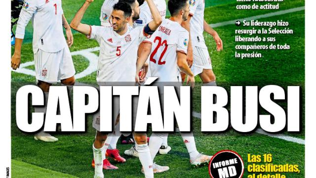 La portada del diario Mundo Deportivo (25/06/2021)