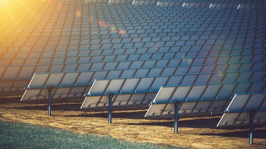 Parque fotovoltaico.