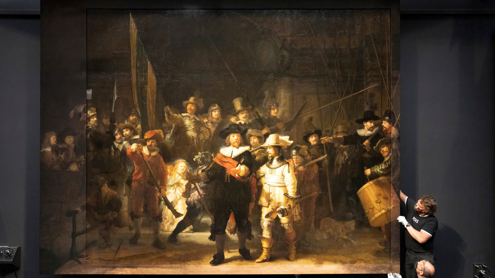'Ronda de Noche' de Rembrandt.