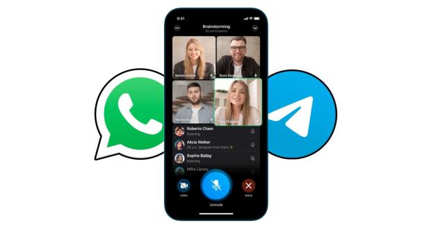 Telegram y WhatsApp