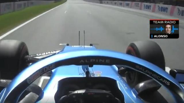 Fernando Alonso, en el GP de Estiria