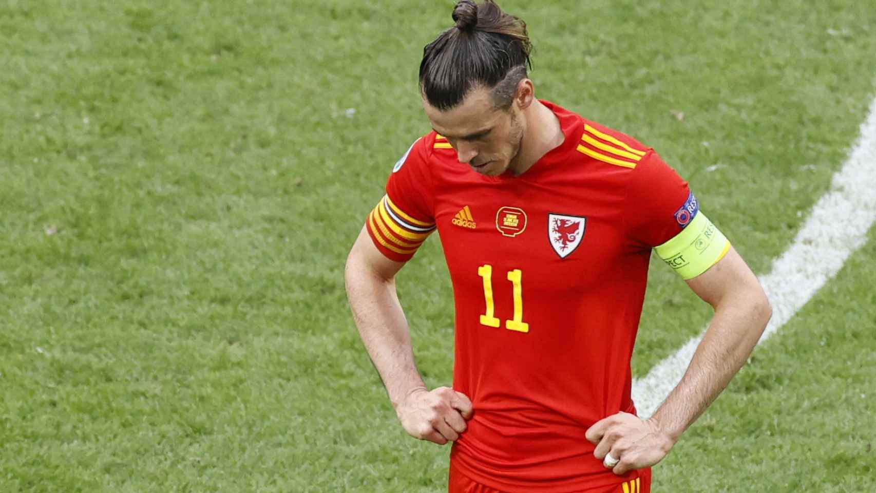 Gareth Bale, tras la eliminación de la selección de Gales de la Eurocopa 2020
