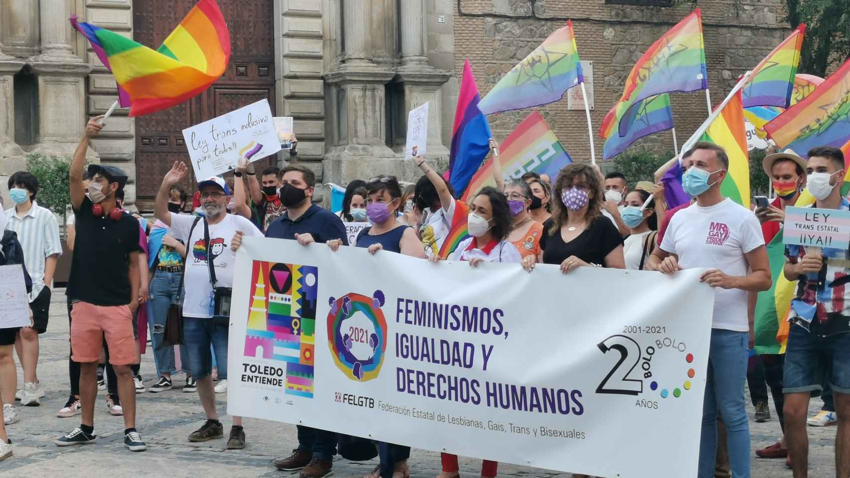 Manifestación en Toledo.
