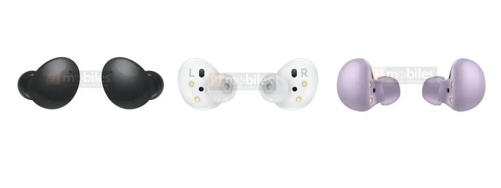 Samsung Galaxy Buds 2 renders