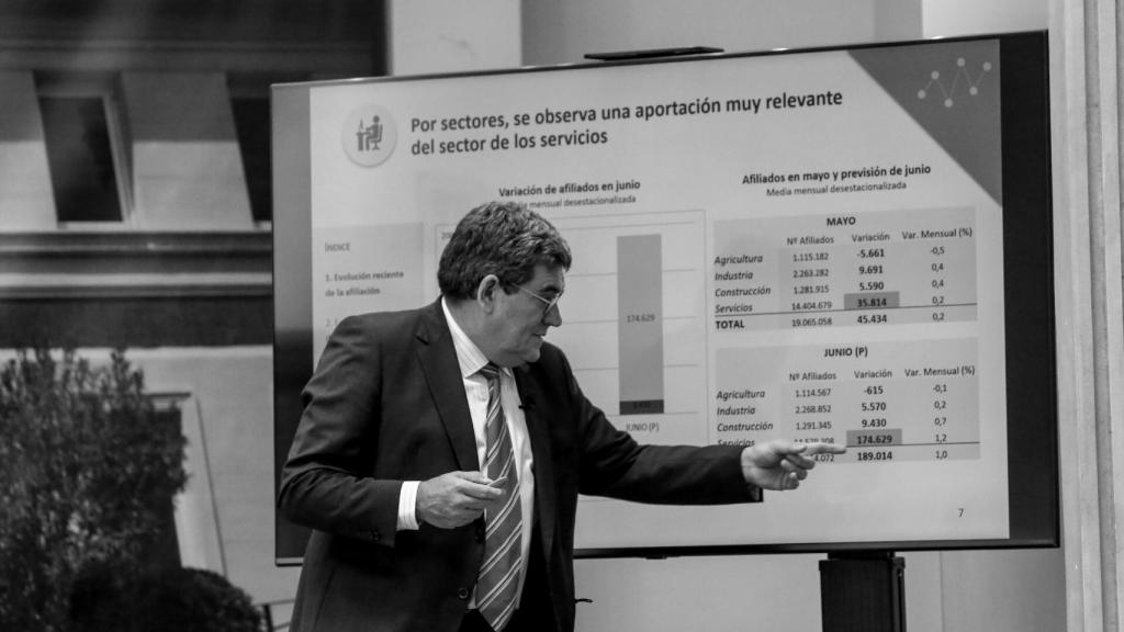 El ministro de Inclusión, Seguridad Social y Migraciones, José Luis Escrivá.