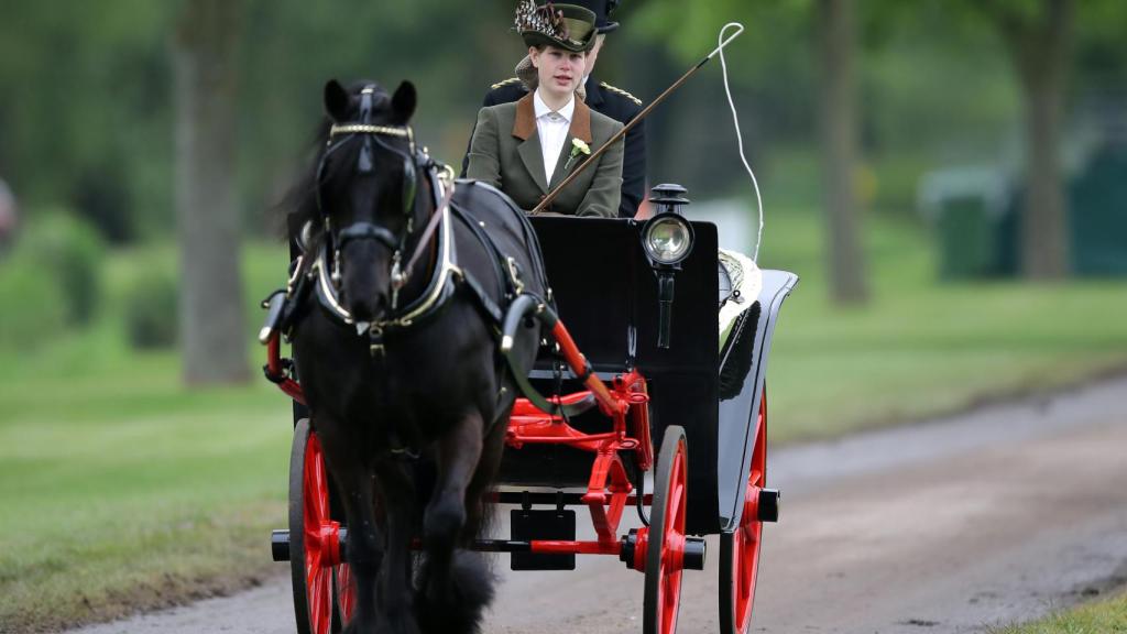 Lady Louise en el Royal Windsor Horse Show de 2019.