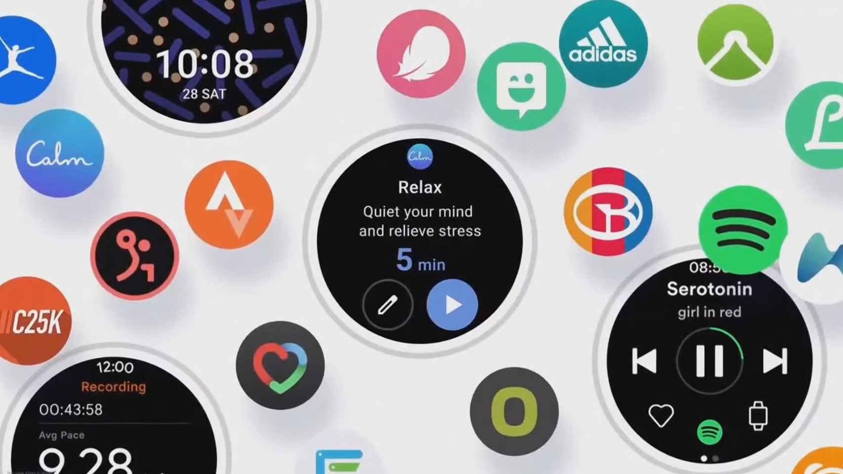 Wear OS 3.0 con One UI Watch