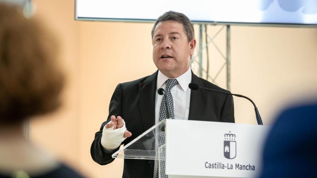 Emiliano García-Page, presidente de Castilla-La Mancha.