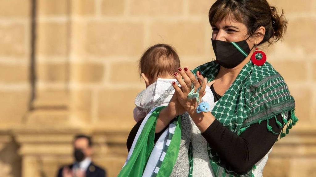 Teresa Rodríguez, líder de Adelante Andalucía.