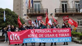 La CIG se concentra en A Coruña en rechazo a los cambios para el funcionariado