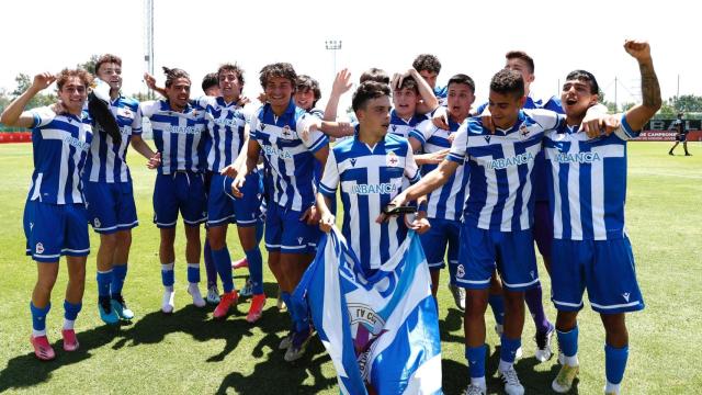 El Dépor juvenil, campeón.