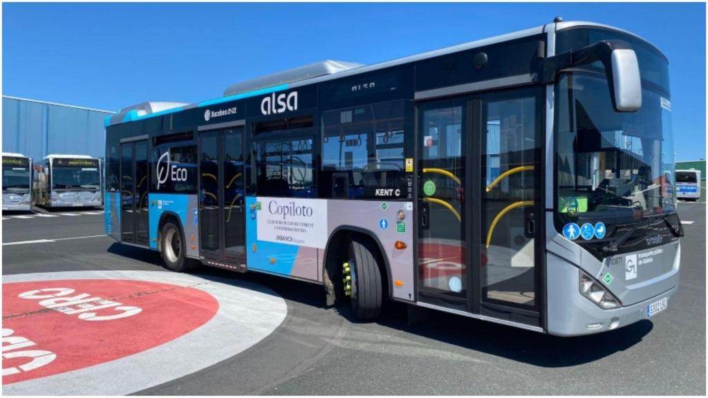 El autobús estaba equipado con un desfibrilador.