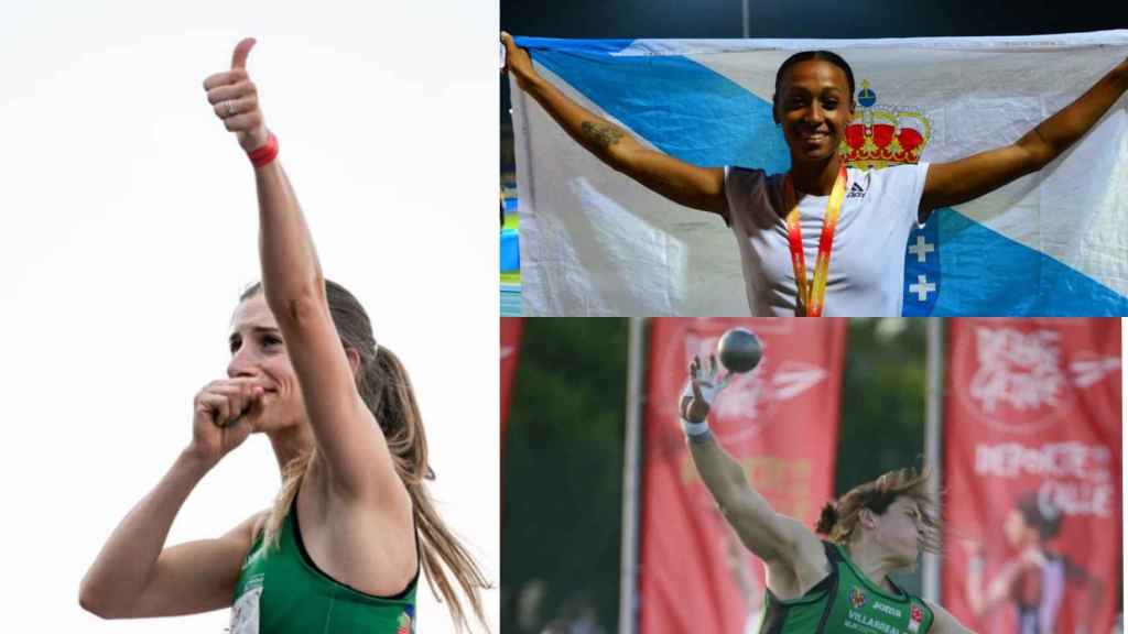 Leticia Gil, Ana Peleteiro y Belén Toimil: las reinas del atletismo gallego y español