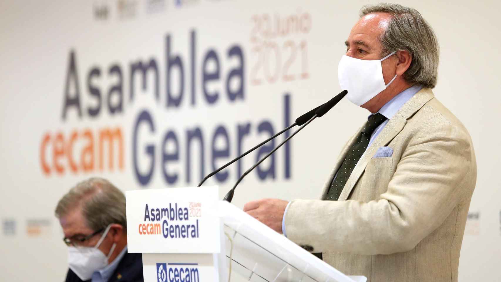 Ángel Nicolás, reelegido presidente de Cecam.