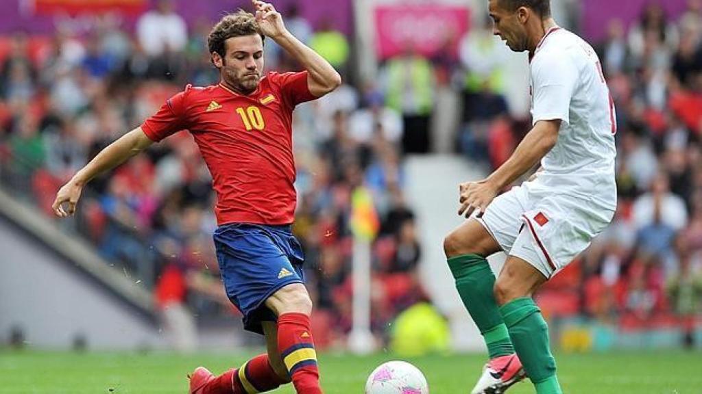 Juan Mata, en Londres 2012