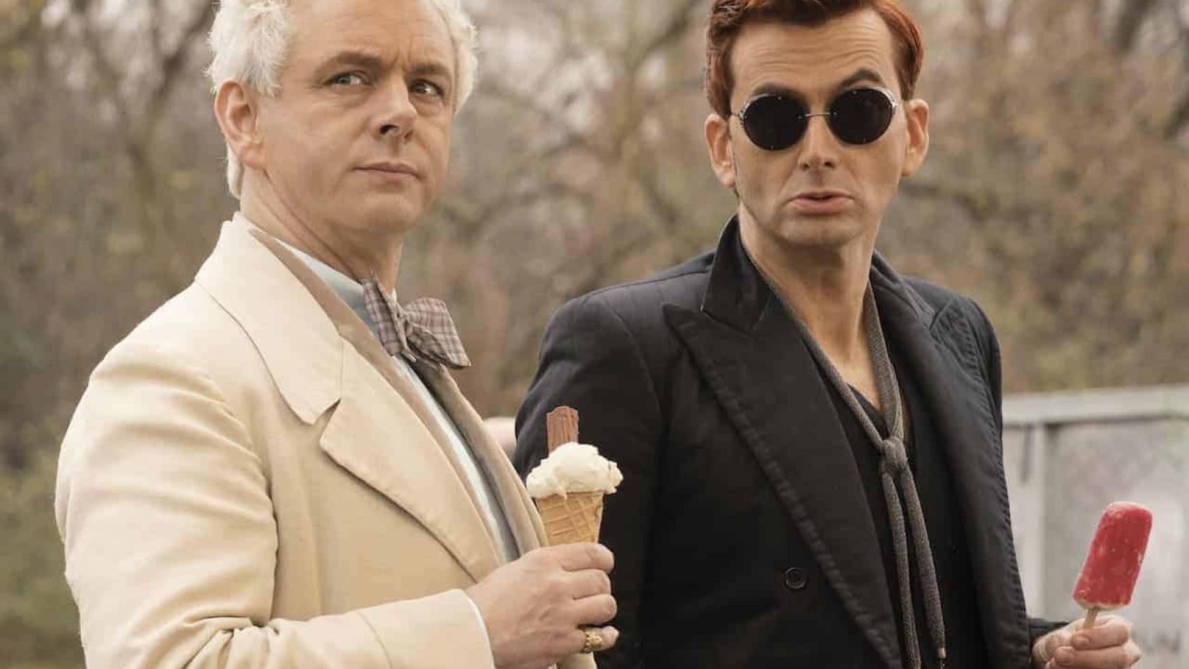 Michael Sheen y David Tennant protagonizarán la segunda temporada de 'Good Omens' en Amazon.