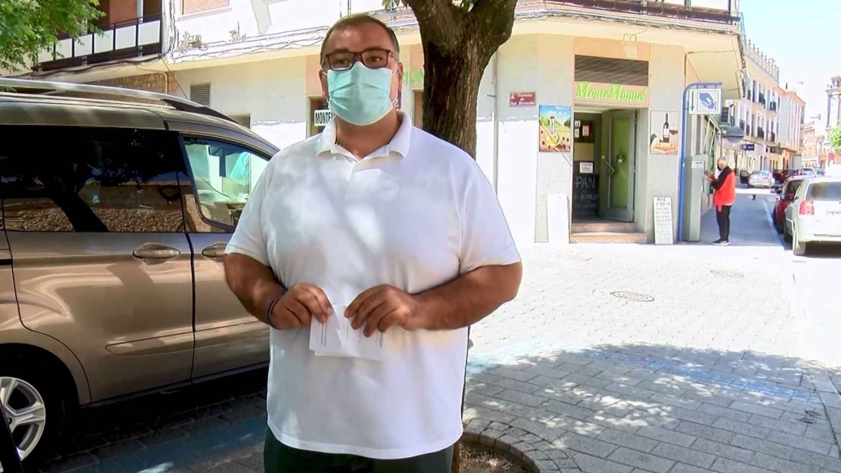 El concejal de Obras y Servicios de Villarrobledo, Bernardo Ortega